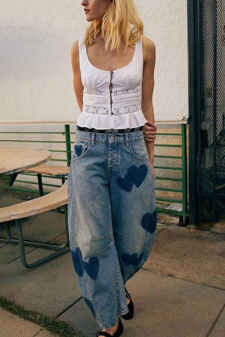 Avery Casual Mid-Rise Jeans