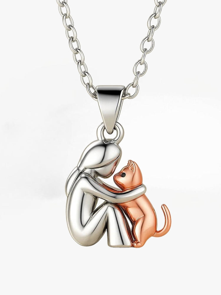 Amanda & Oliver | Cat Embrace Necklace