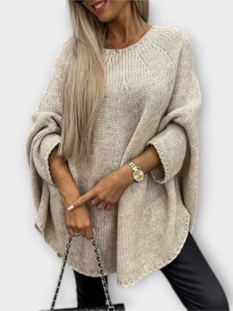 Isabelle - Stylish Women's Sweater with Round Neck