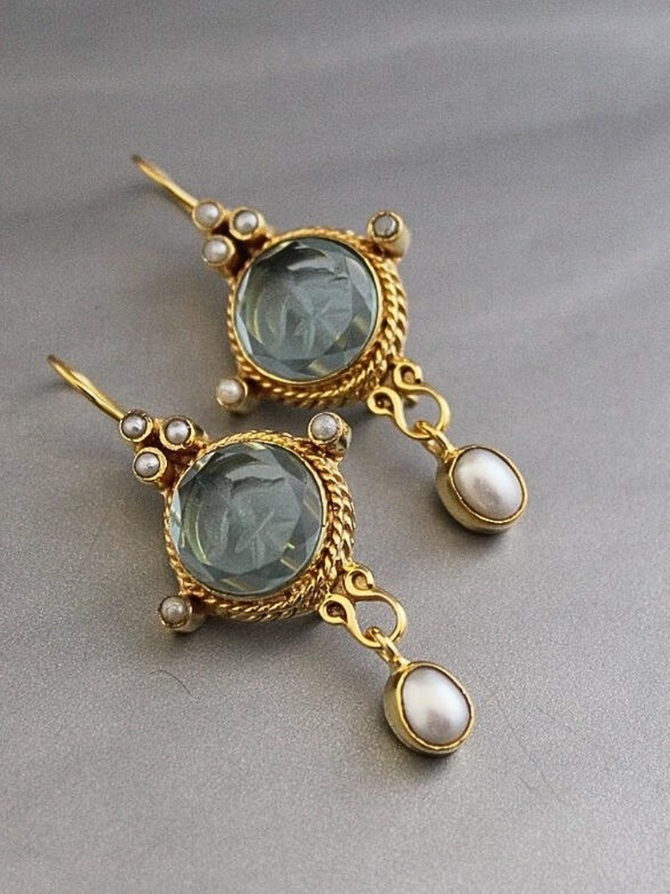 Merena Vintage Pearl Earrings