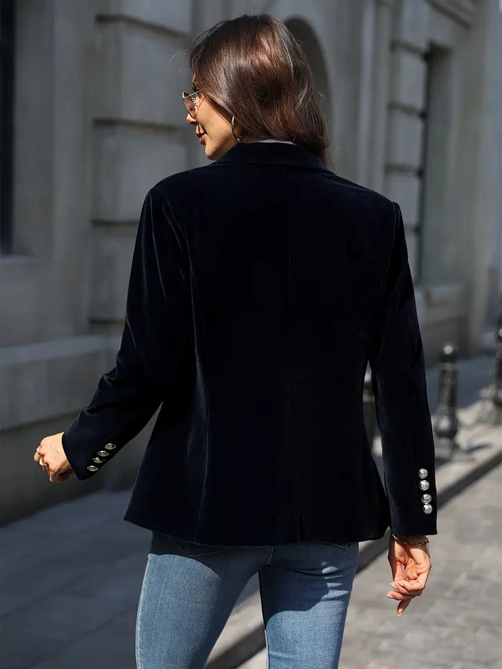 Kelly™ - Elegant Velvet Blazer