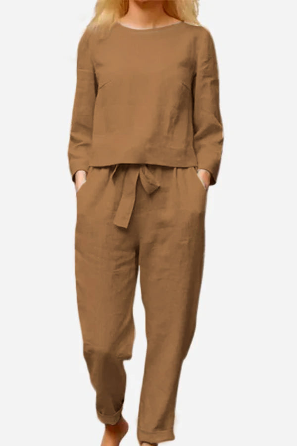 Inés | Chic Linen Set (Buy 1 Get 1 Free)