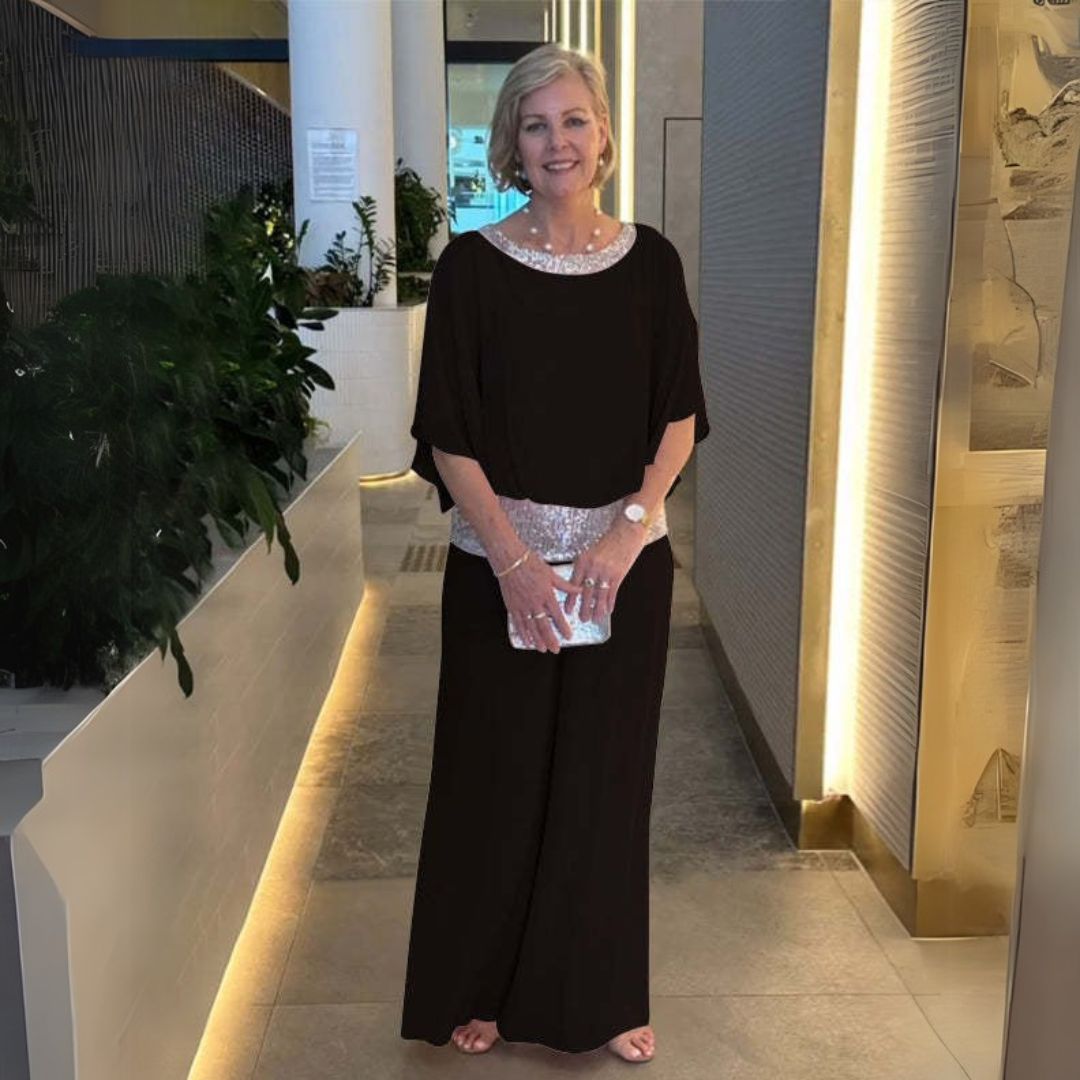 Beah | Shiny Two-Piece Set