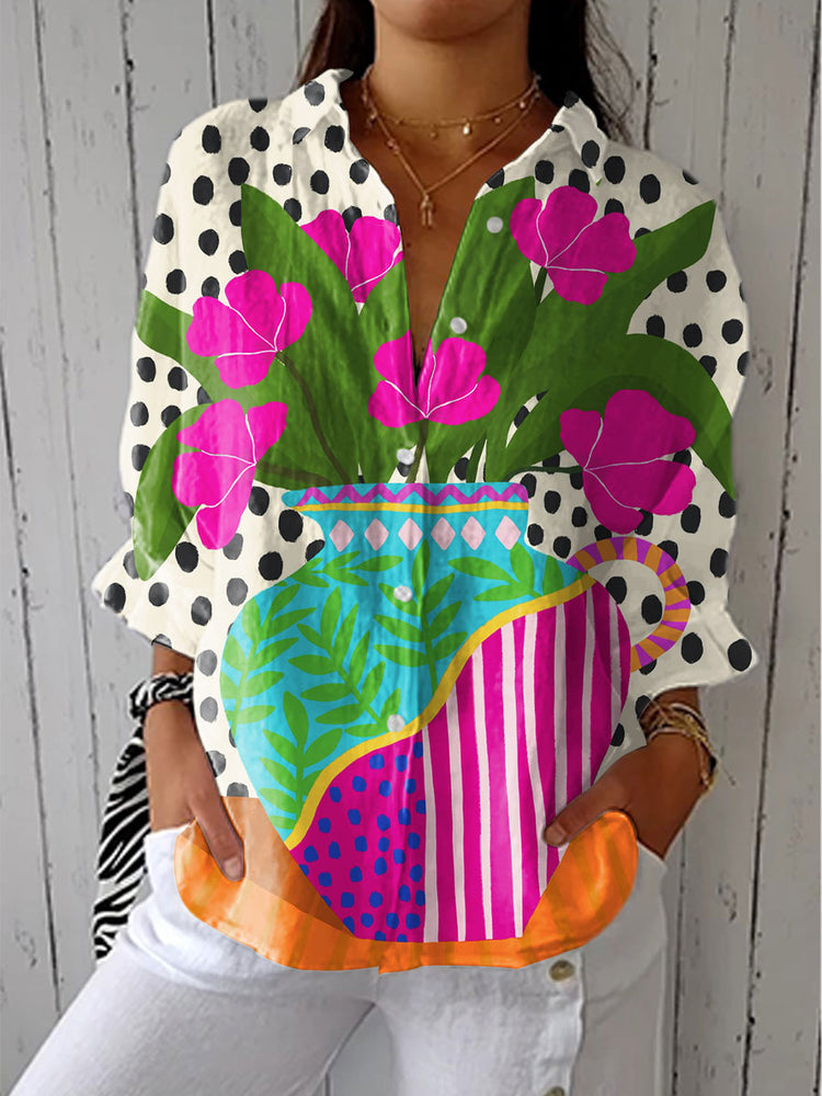 Judith - Blooming Vase Blouse