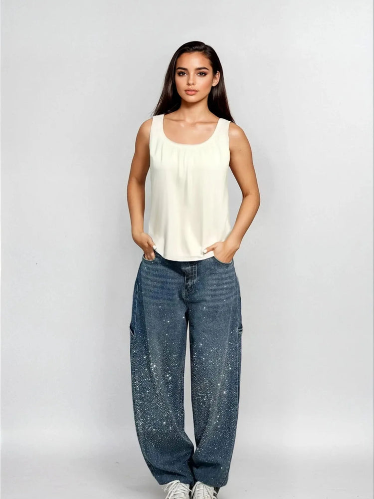 Celeste Rhinestone Jeans