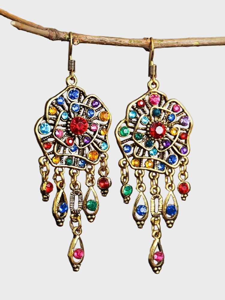 Colorful Mandala Earrings