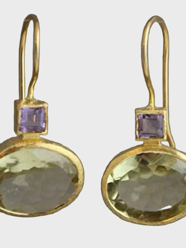 Vintage Green Earrings