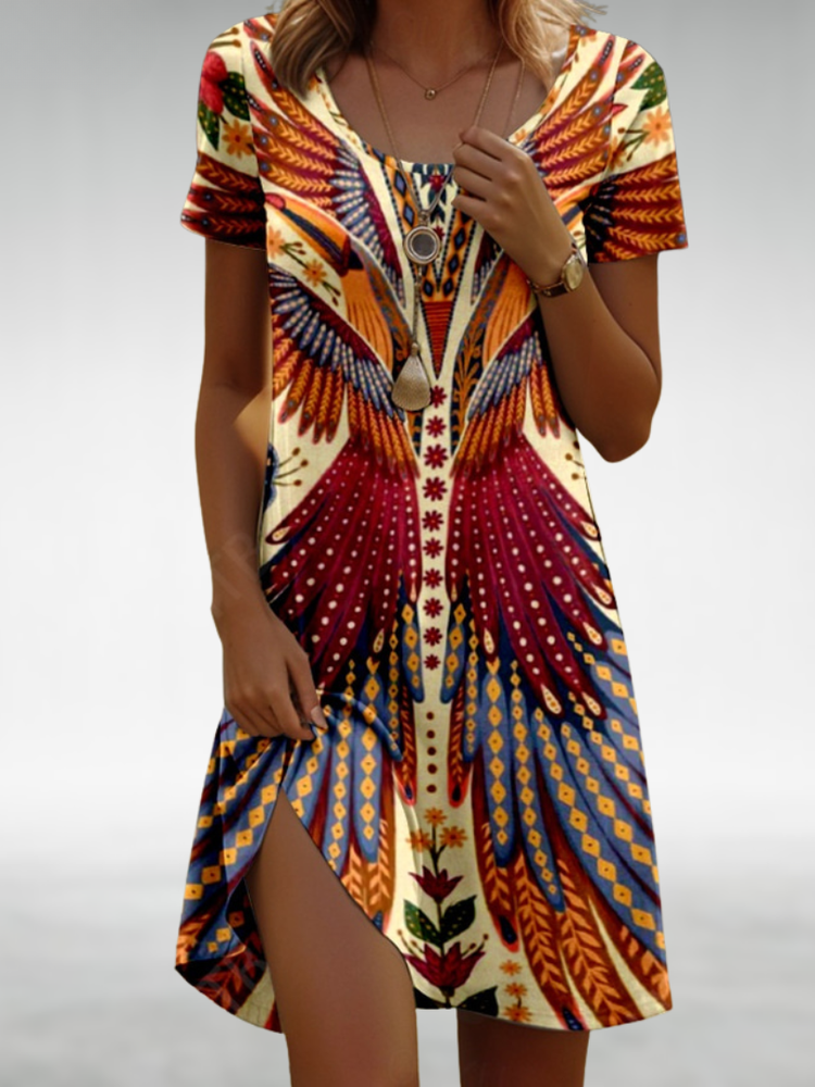 Gwen Boho Comfort Dress