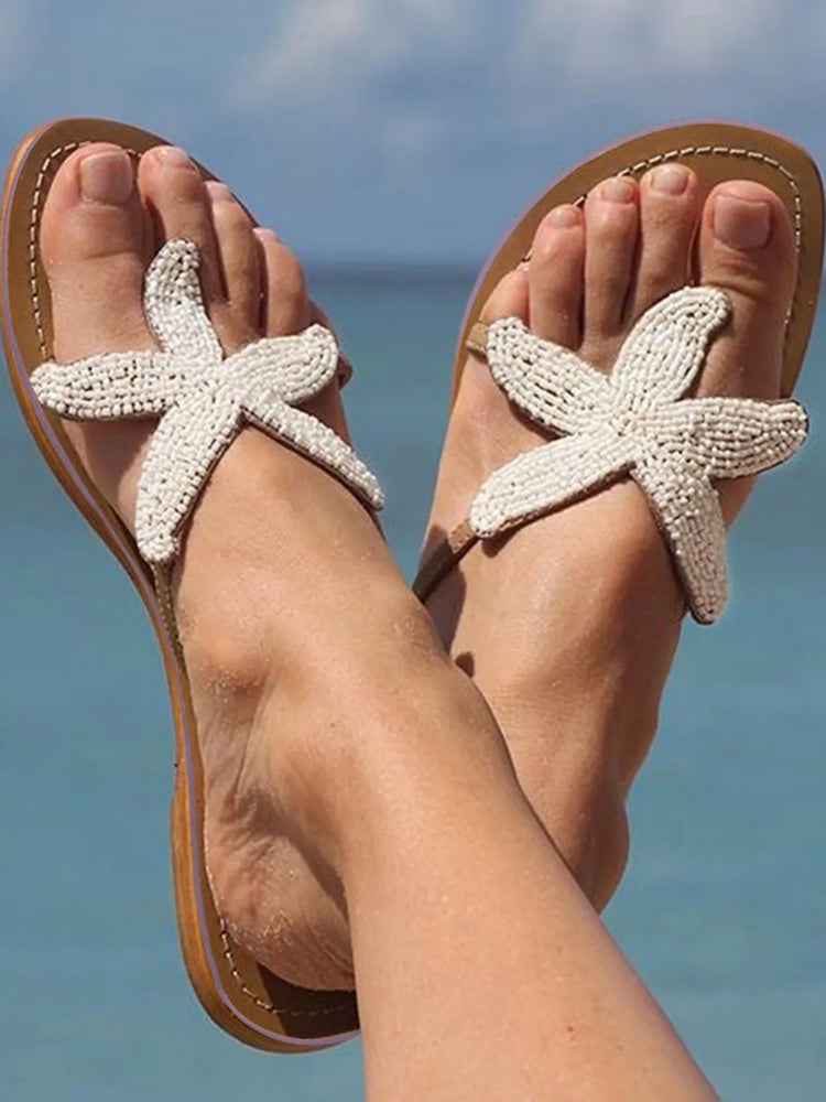 Relaiza - Starfish Charm Sandals