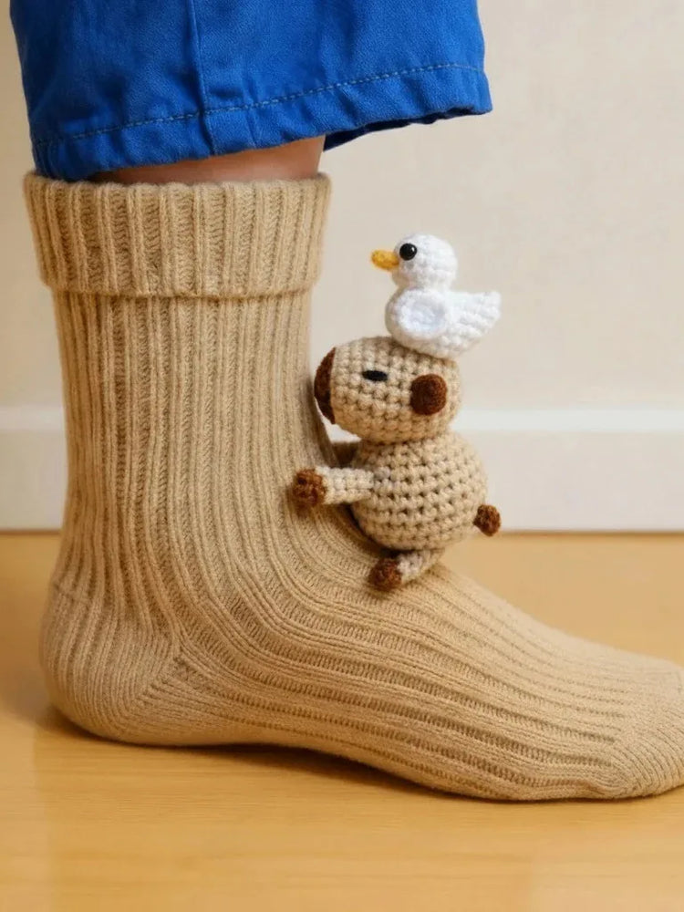 Cuddles | Adorable Capybara Socks