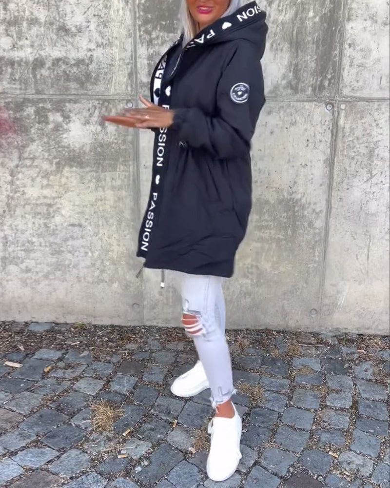 Nathalia™ - Classic Jacket with Zip Closure