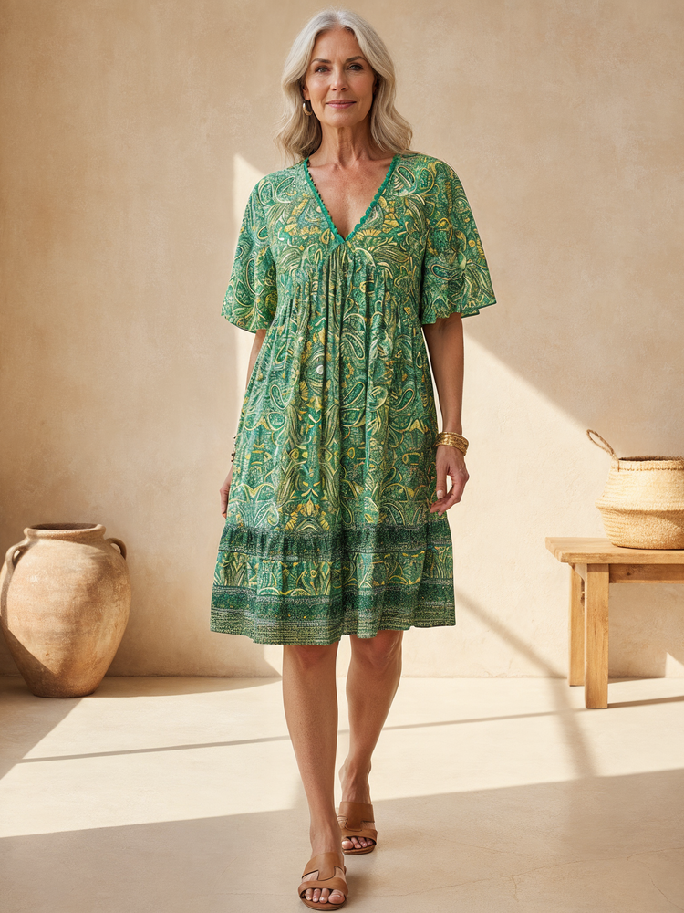 CASTELLE | ELEGANT BOHO DRESS