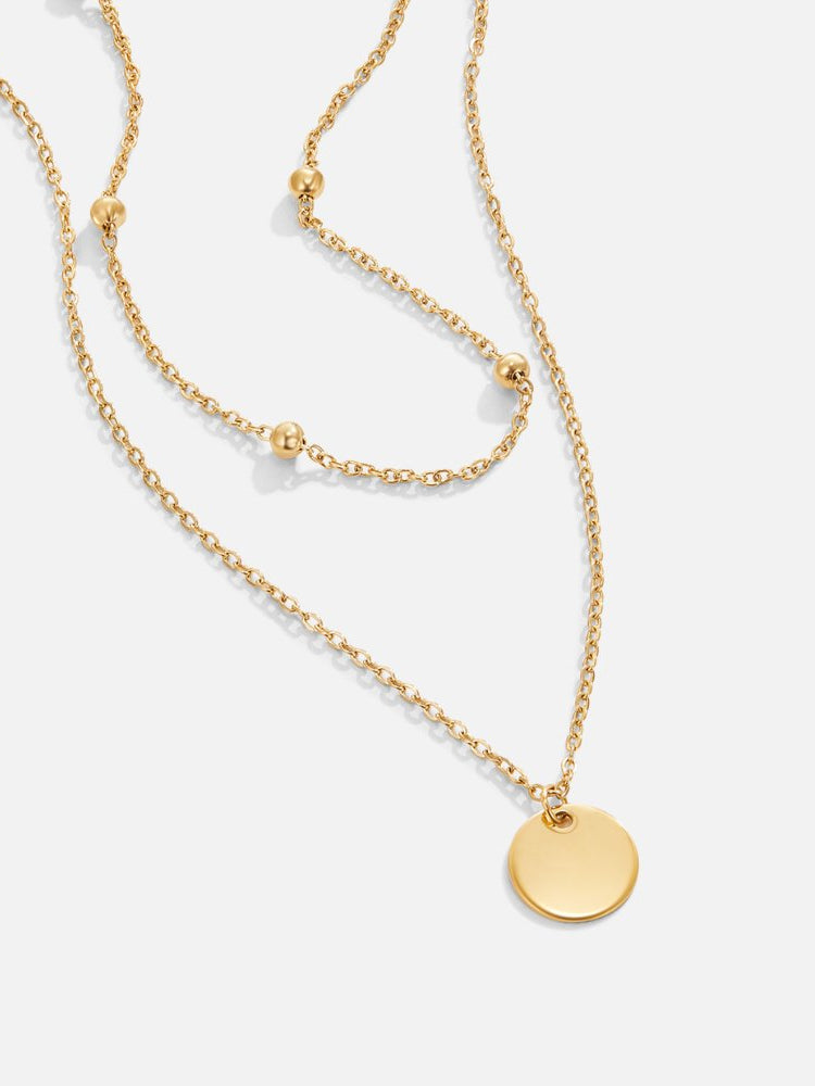 Layered Disc Necklace