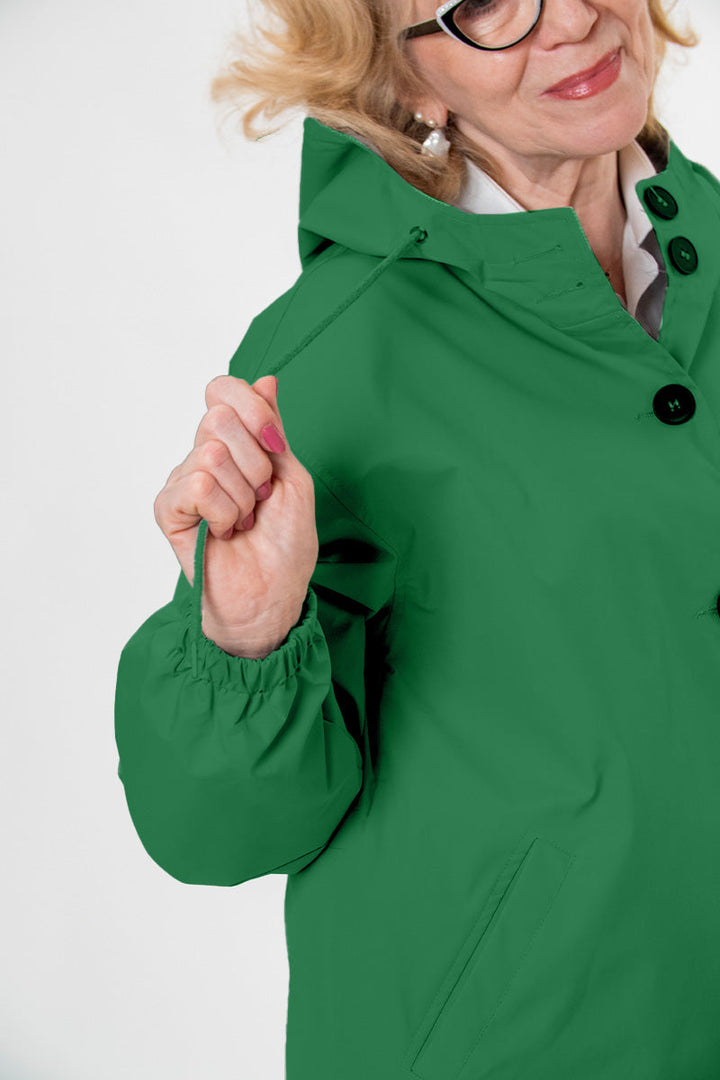 Rachel™ - Water-Resistant Oversized Hooded Windbreaker