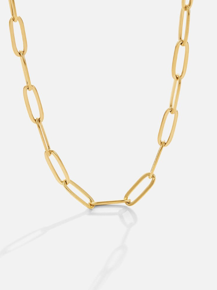 Clip Gold Necklace