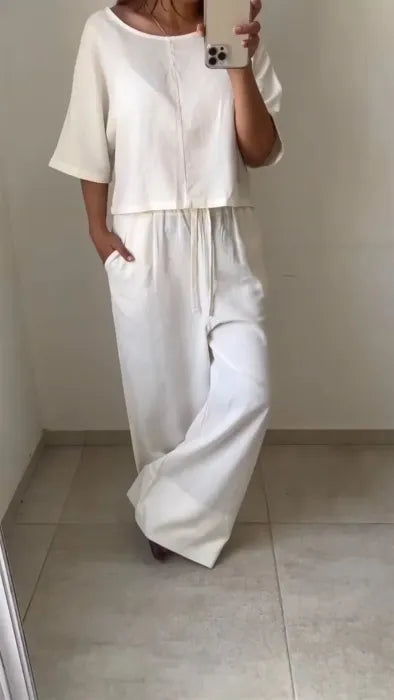 Lucía | Linen 2 Piece Set