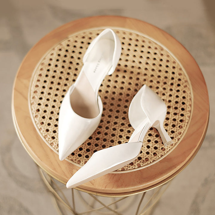 Aveline Leather Heels