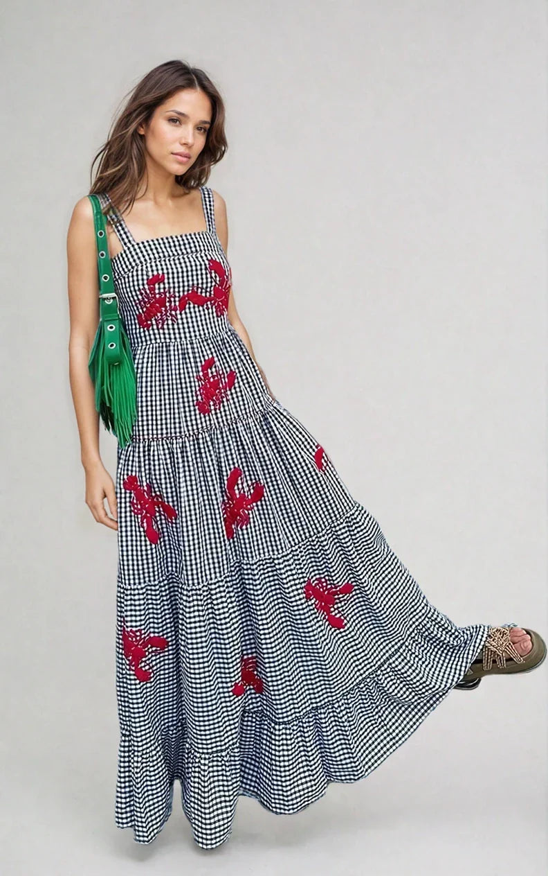 The Coastal Charm Maxi Dress