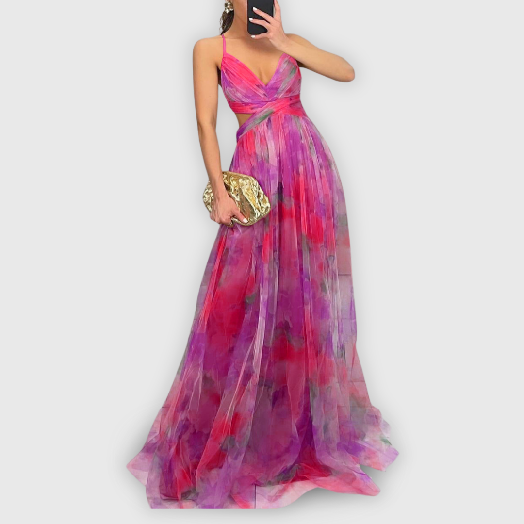 The Elara Sunset Dress