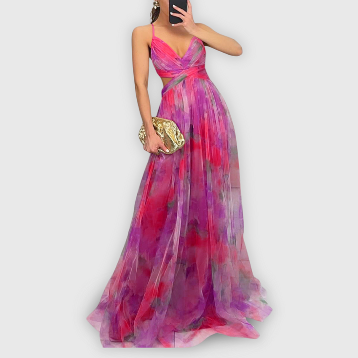 The Elara Sunset Dress