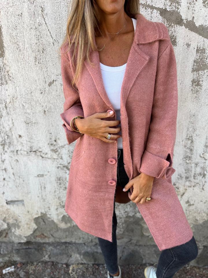 Brianna™ - Long Knit Coat