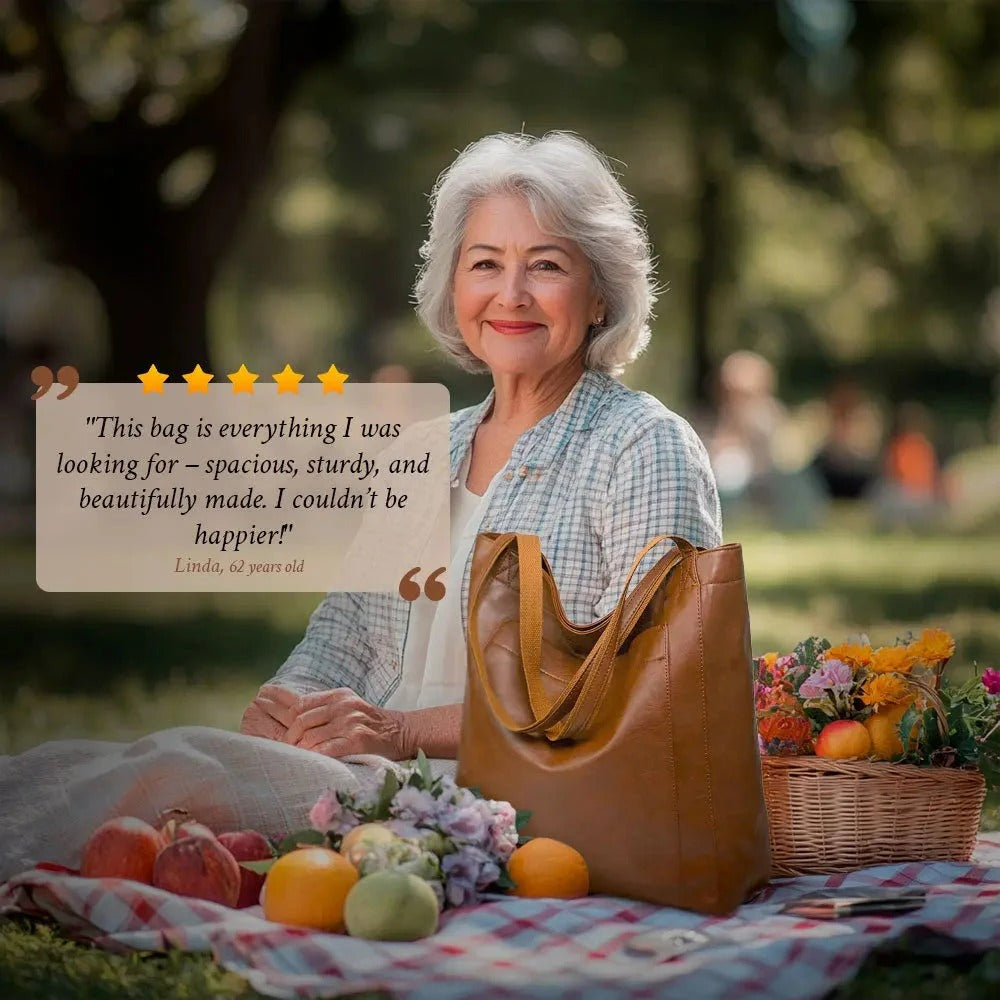 Hannah - Chic Retro Large Capacity Shoulder Handbag