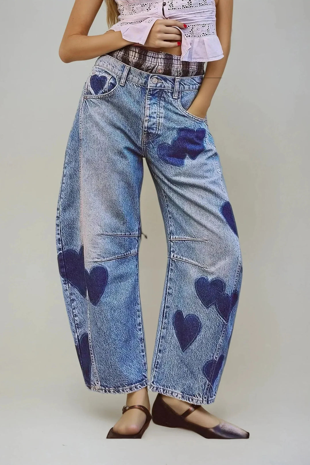 Avery Casual Mid-Rise Jeans