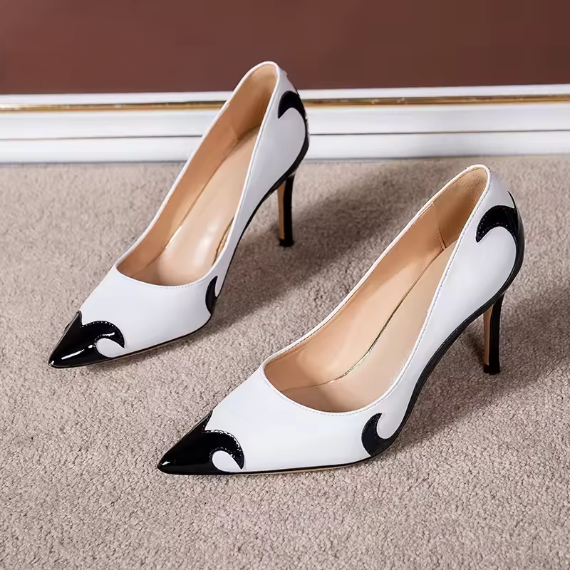 Alora Leather Heels