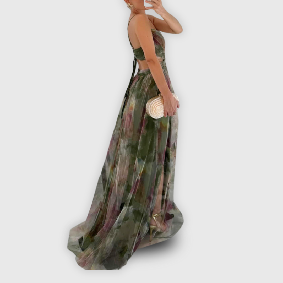 The Elara Sunset Dress