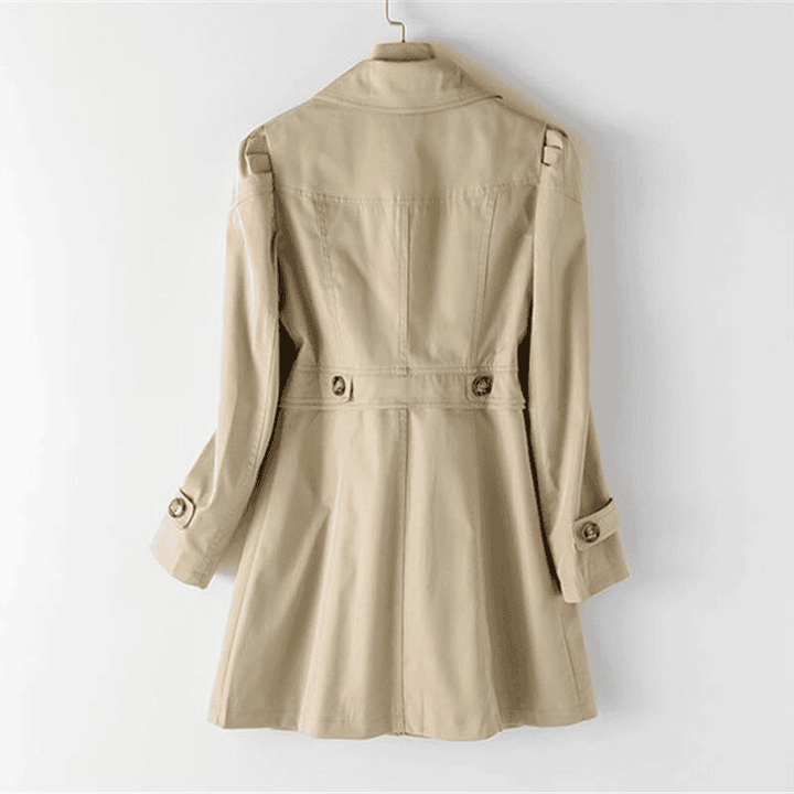 Raphaella™ - Mid-Length Trench Coat