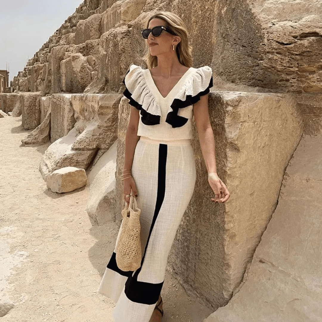 Top and Skirt Set | María