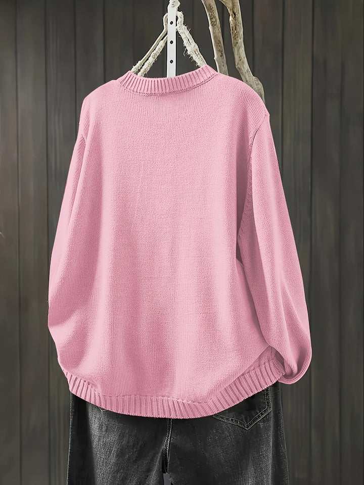 Alice | Gunilla – Knitted Cardigan with Decorative Buttons