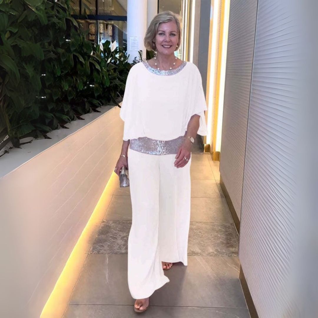 Beah | Shiny Two-Piece Set