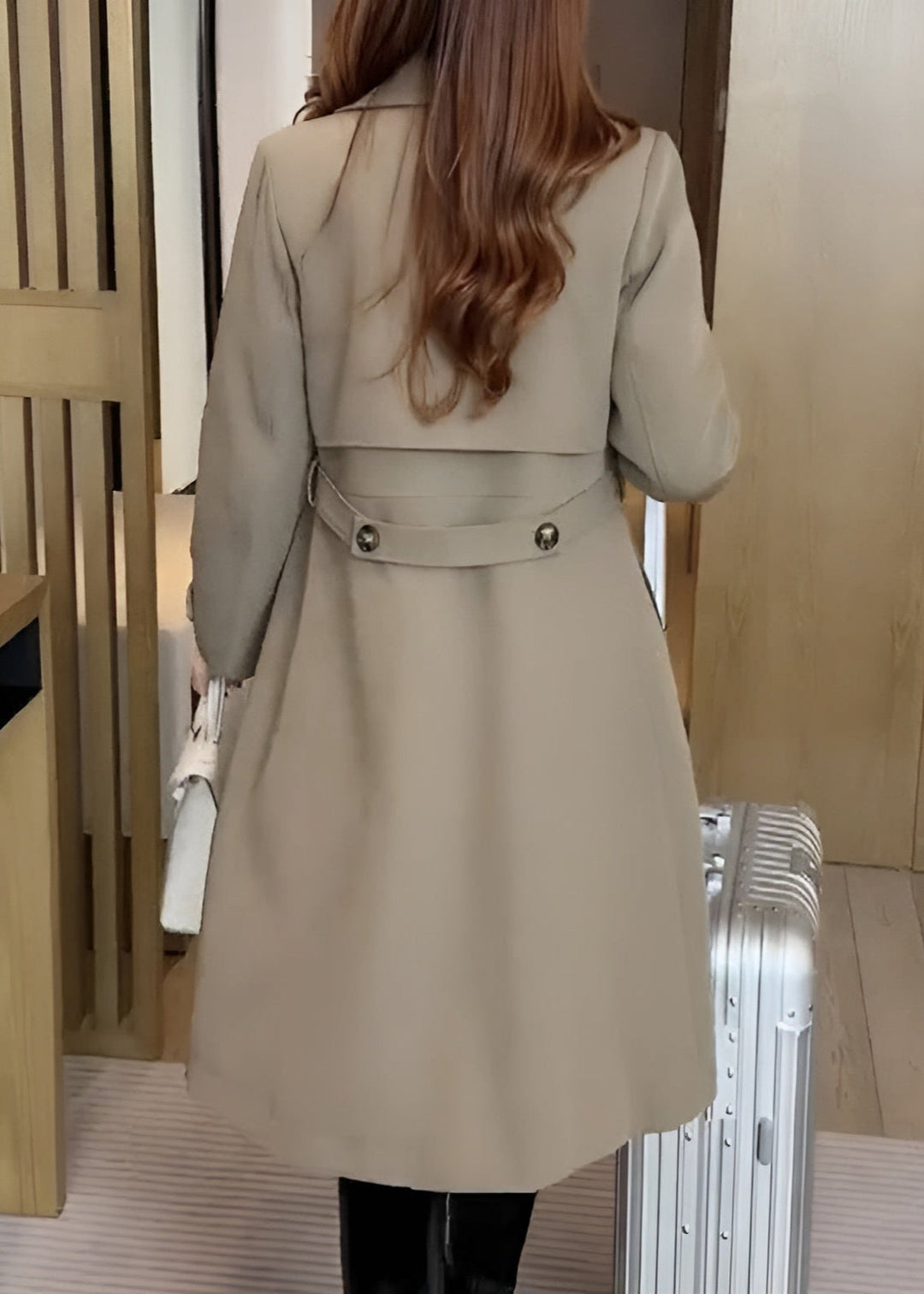 Nadia™ - Elegant Warmth Trenchcoat