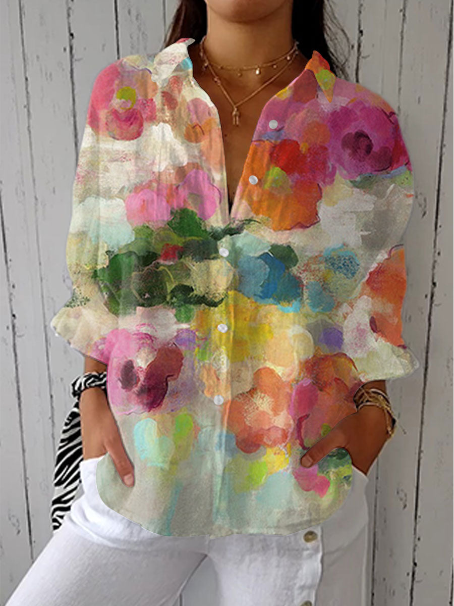 Christine - Watercolour Dreams Blouse