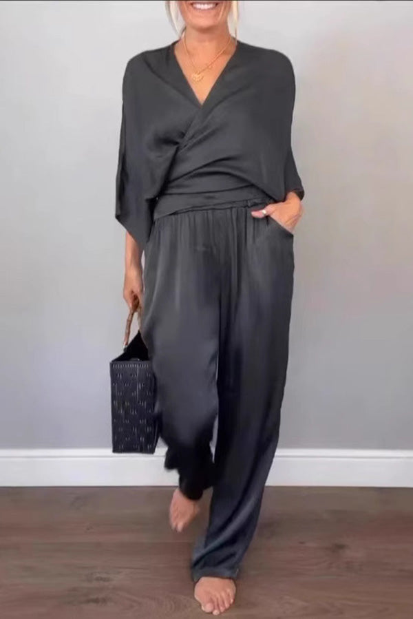 Elena | Chic Satin Set