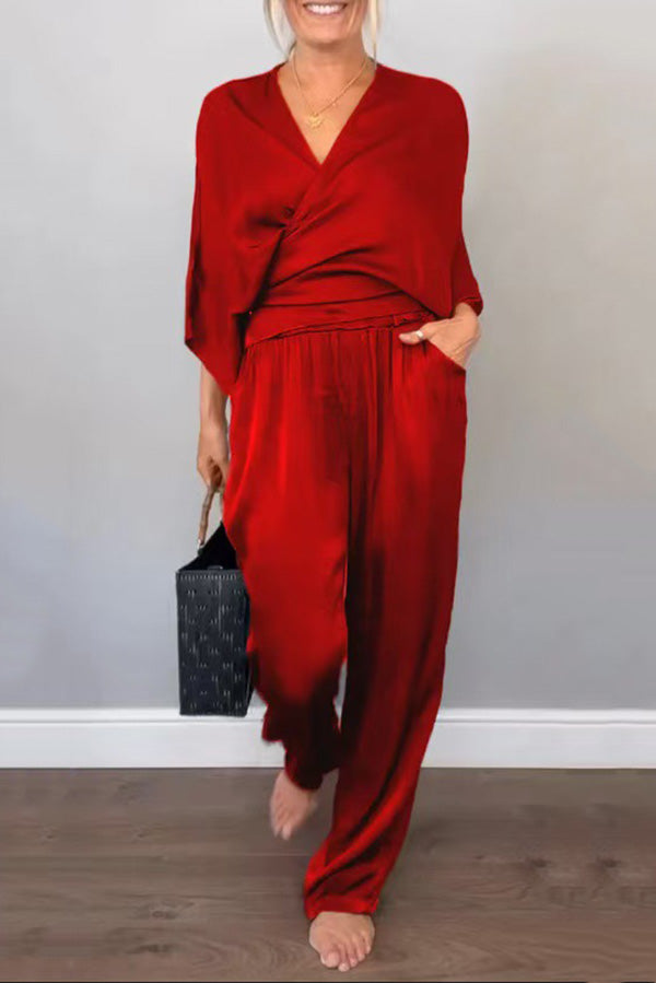 Elena | Chic Satin Set