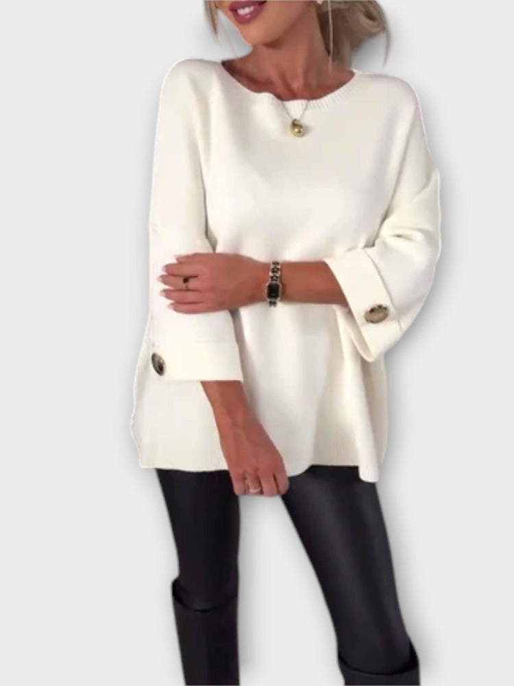 Isabella - Elegant Knit Blouse