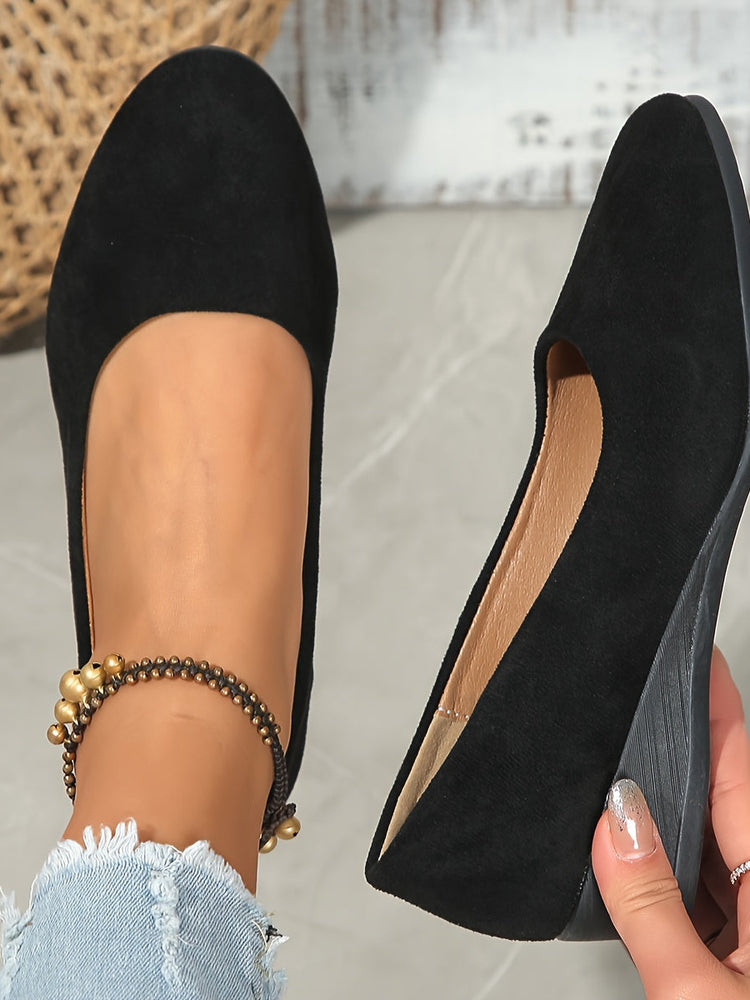 Sarah™ Wedge Ballerina Flats