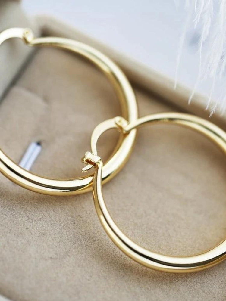 Bethany - Bold Gold Earrings