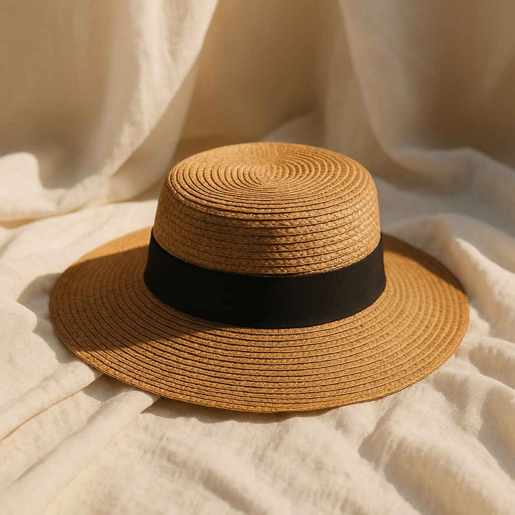 Elegant Summer Hat - Black