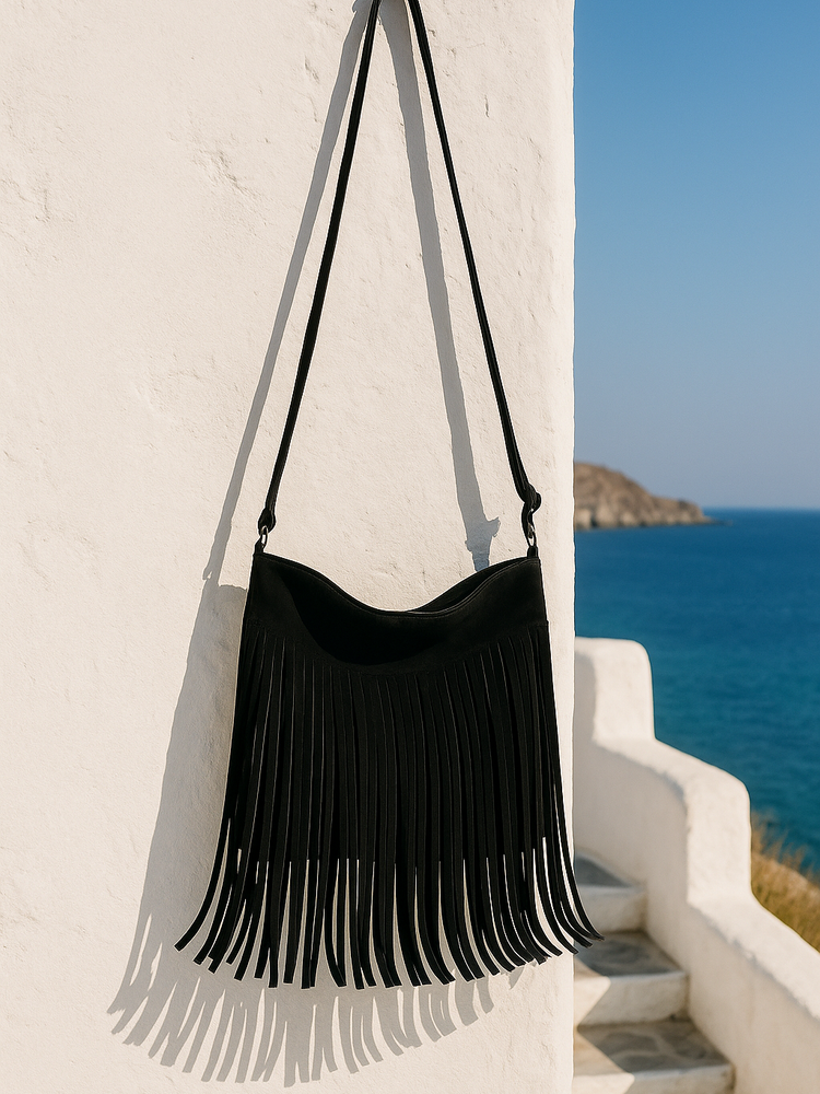 Casa Lino Fringe Bag