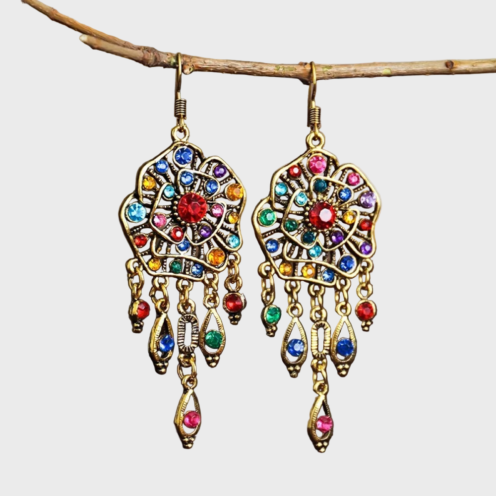 Colorful Mandala Earrings