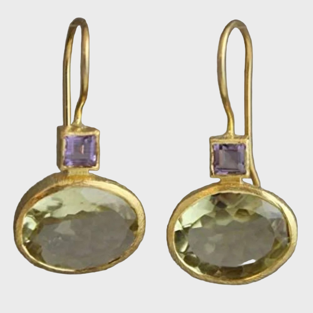 Vintage Green Earrings