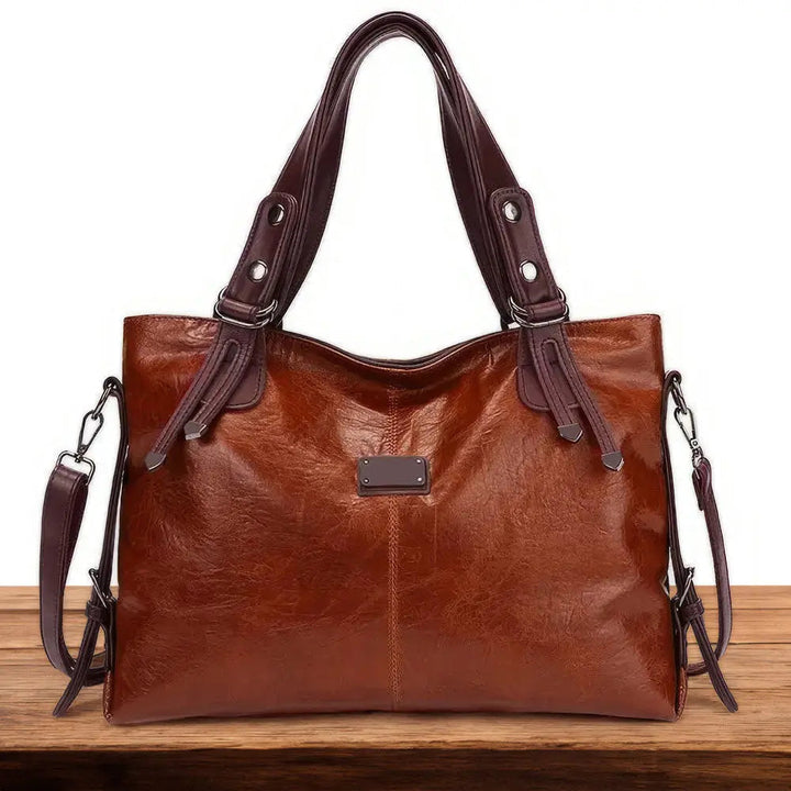 Alice - Fashionable Casual Leather Crossbody Tote