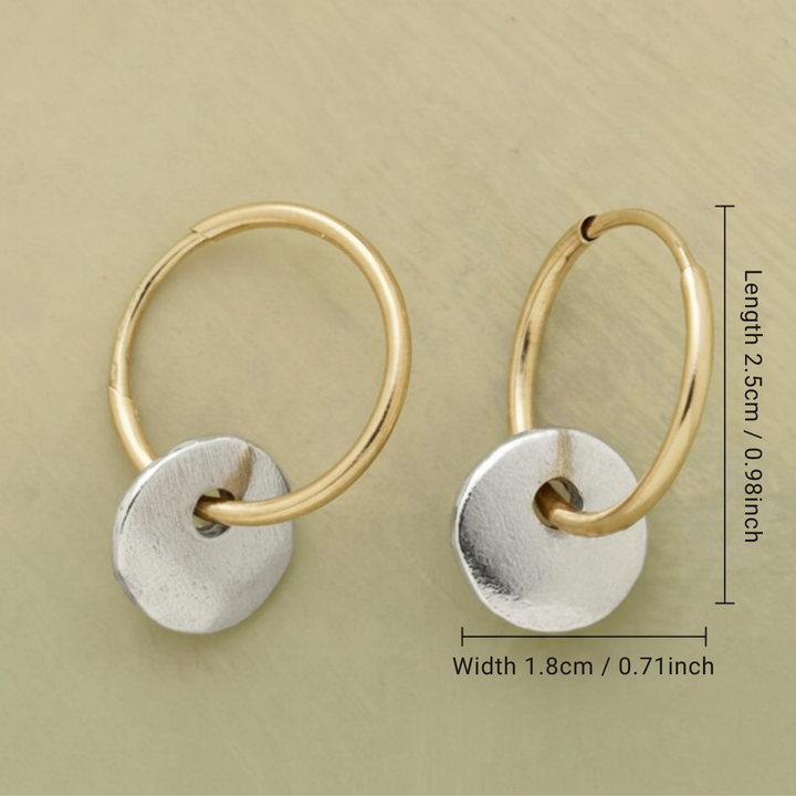 Handmade Elegant Hoop Earrings