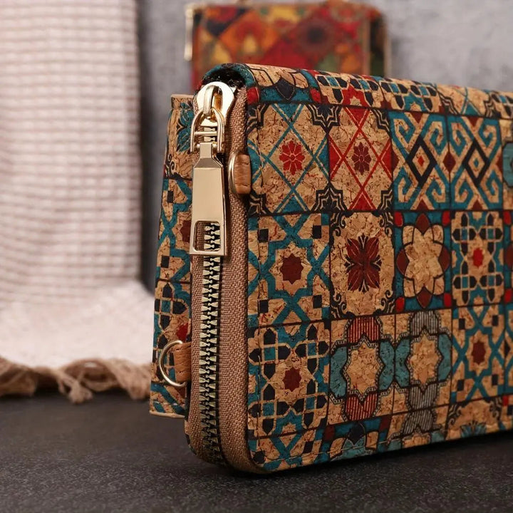 Julia - Boho floral crossbody wallet for women