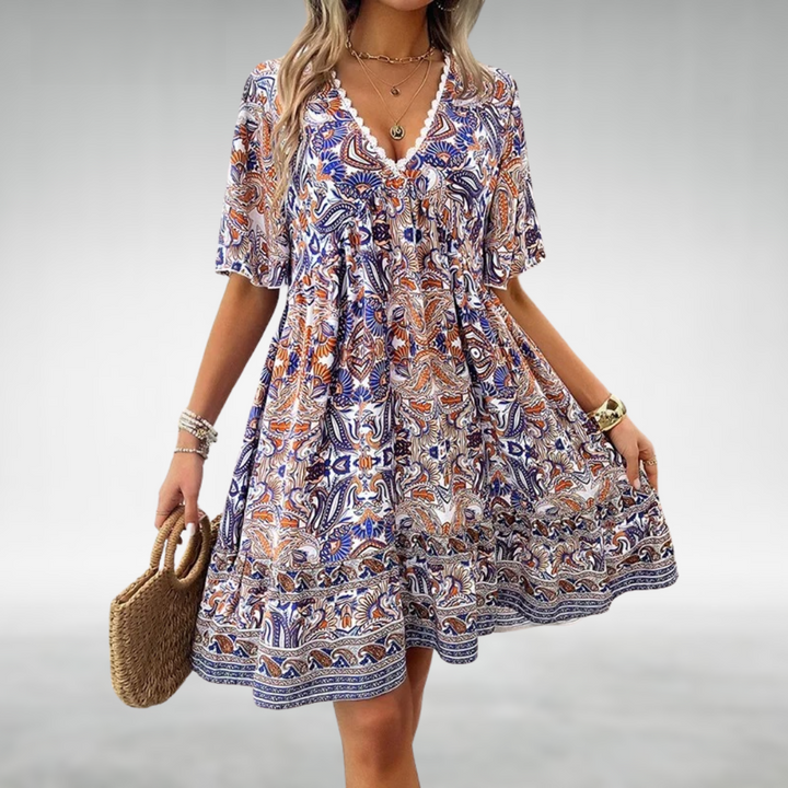 CASTELLE | ELEGANT BOHO DRESS