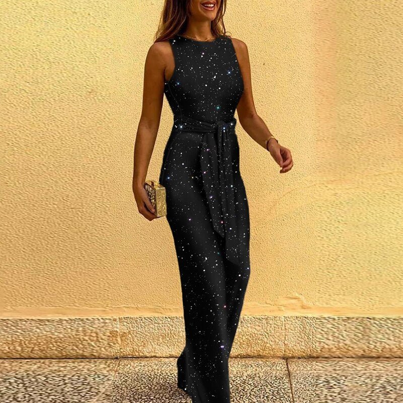 Angela | Elegant Jumpsuit with Sparkles