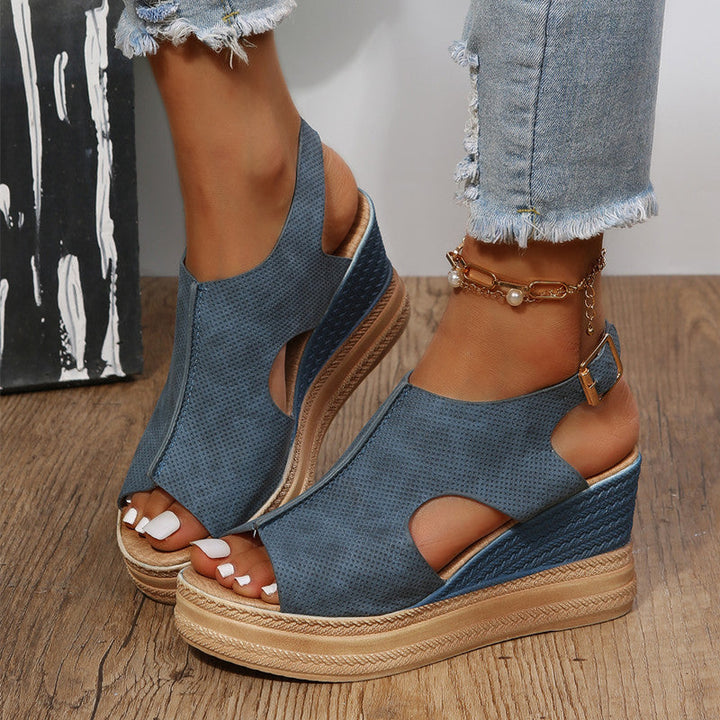 Kelsey - Boho Wedge Sandals